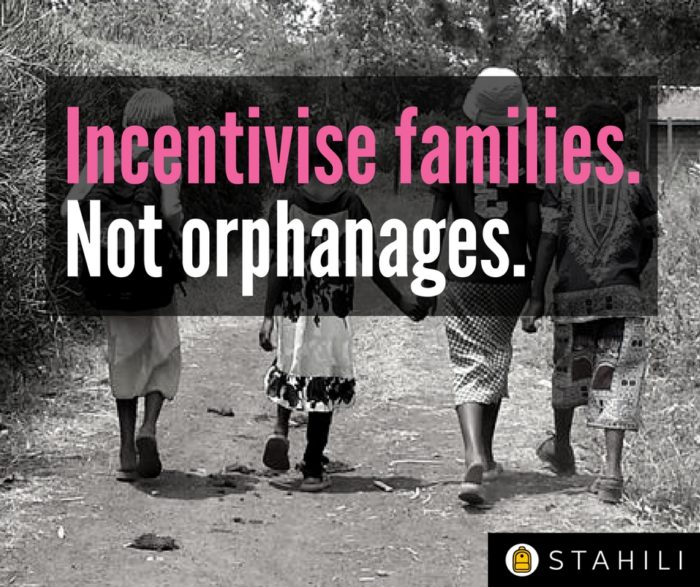 Why are taxpayers paying for orphanages?